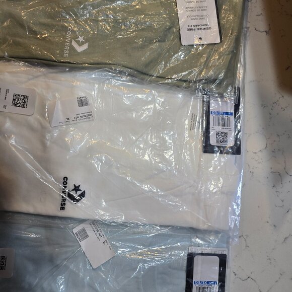 NEW Men's Converse Cotton T-Shirt LOT OF 3 SIZE XL ALL NEW OFFICIAL - Picture 3 of 9
